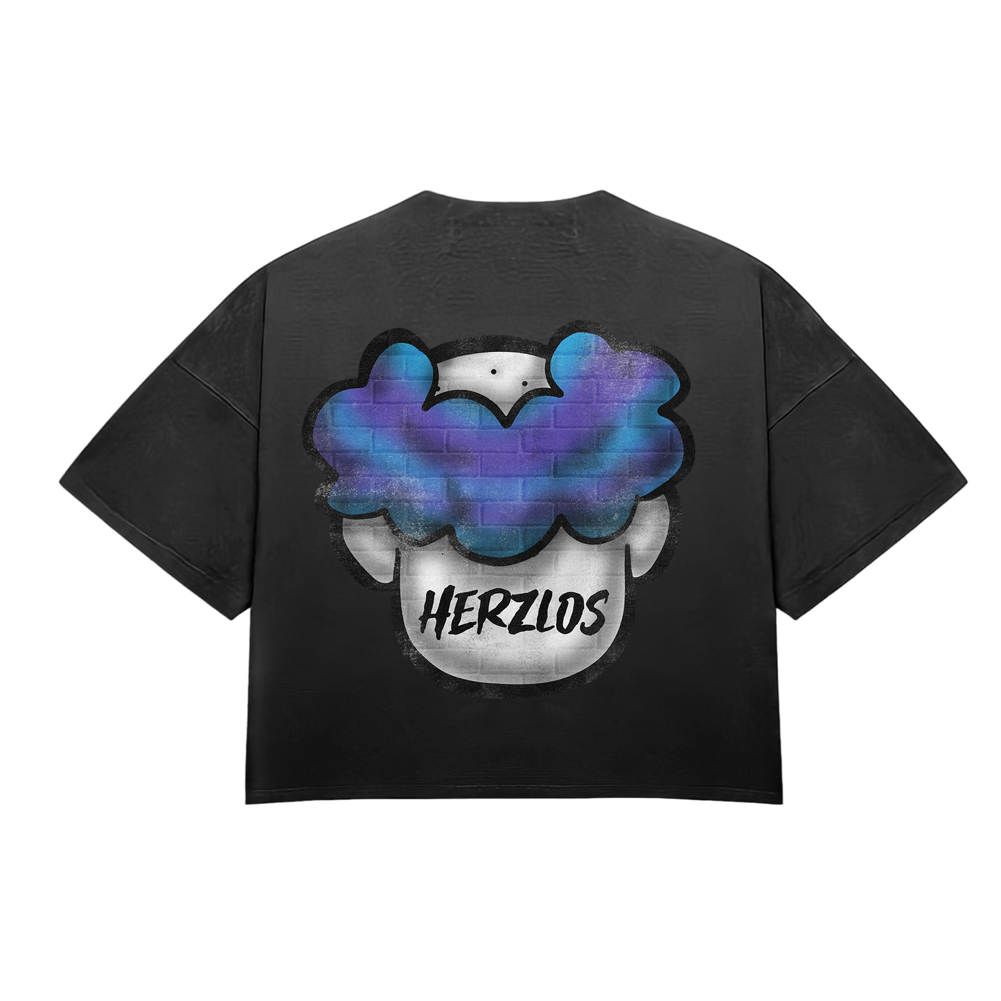 HeartBroken Clown Aqua T-Shirt