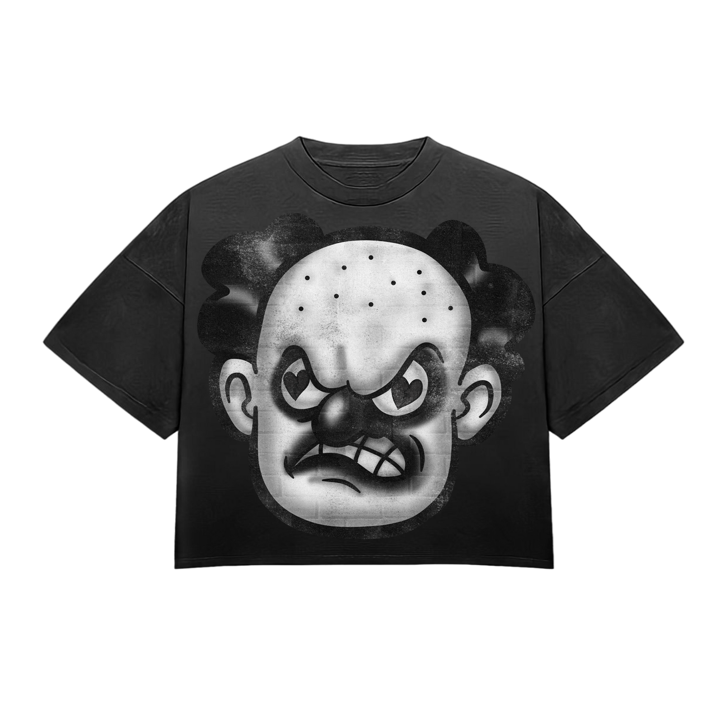 HeartBroken Clown Black T-Shirt