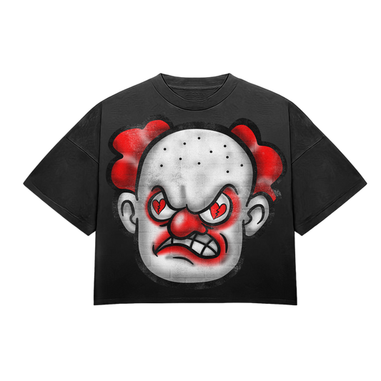 HeartBroken Clown Black & Red T-Shirt