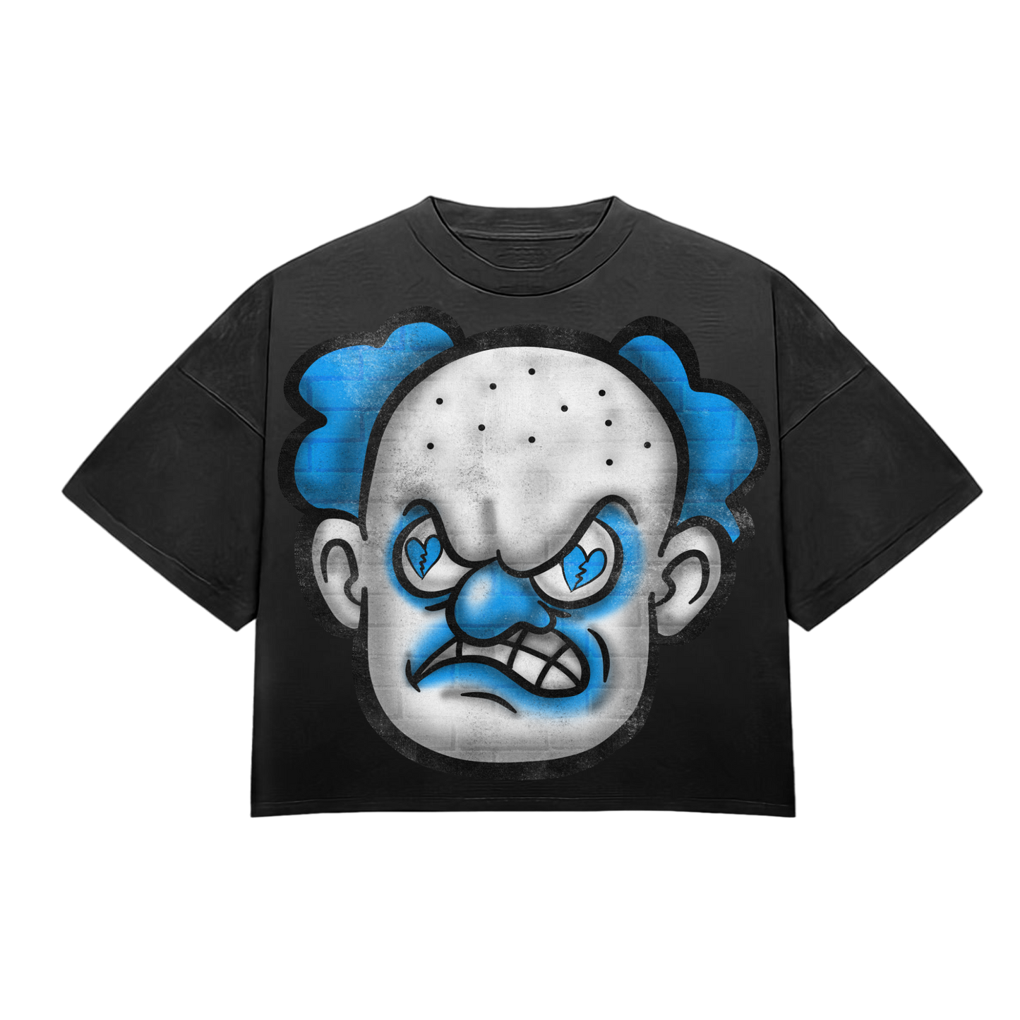 HeartBroken Clown UNIVERSITY BLUE T-Shirt