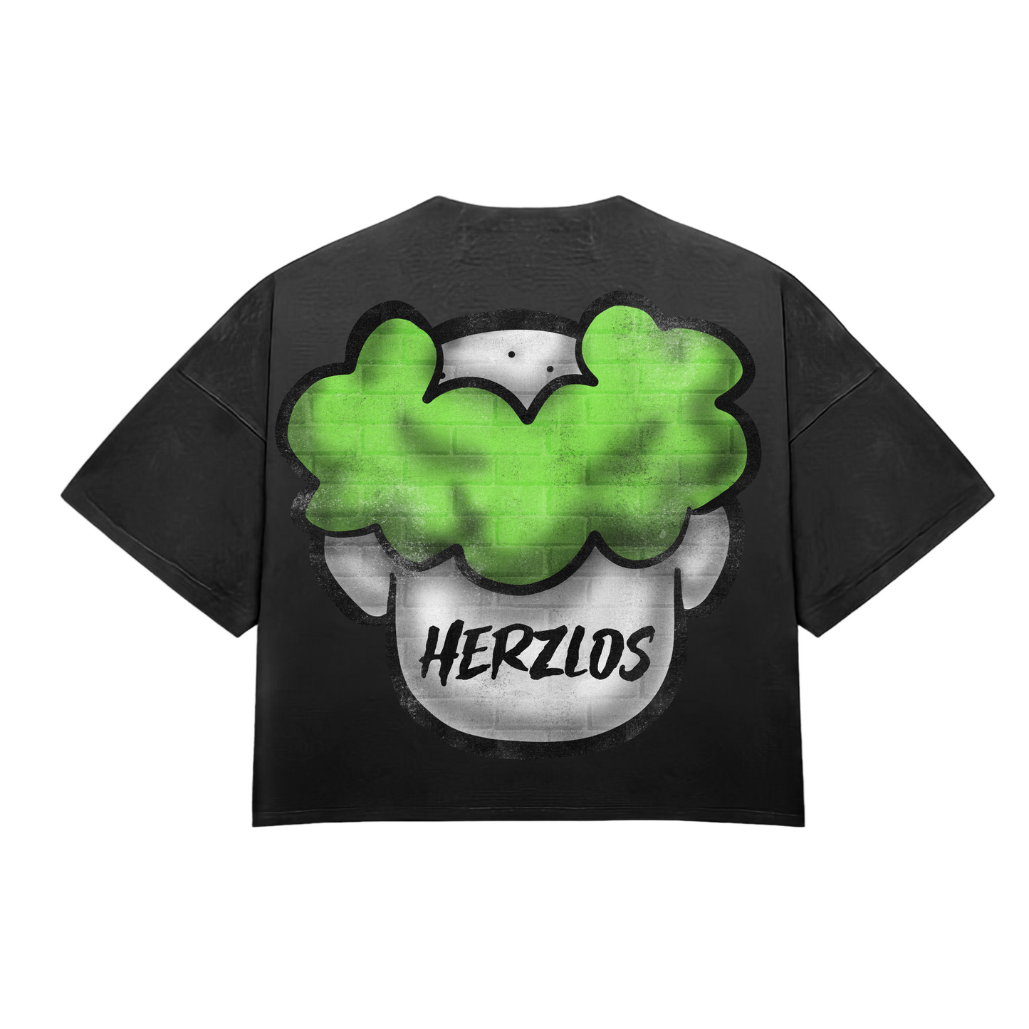 HeartBroken Clown Black & Slime T-Shirt