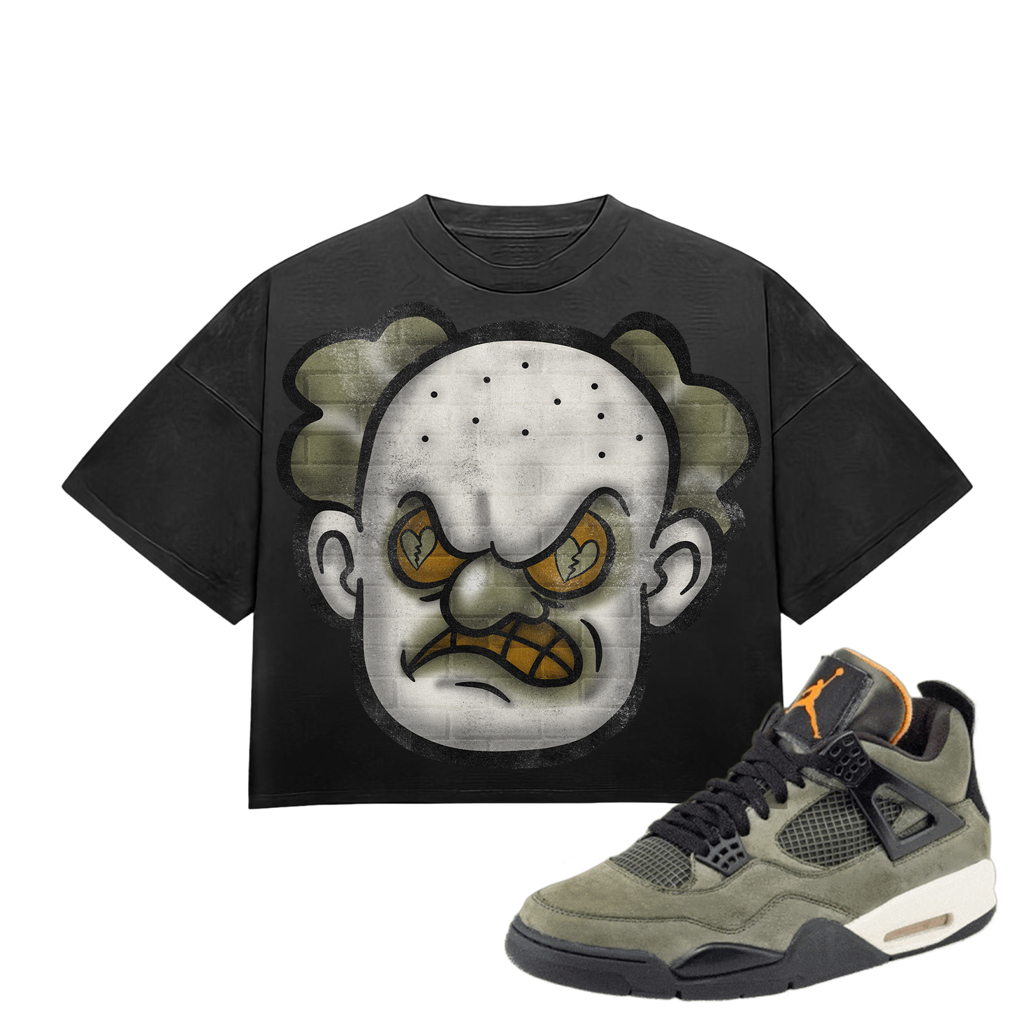 HeartBroken Clown Undefeated T-Shirt