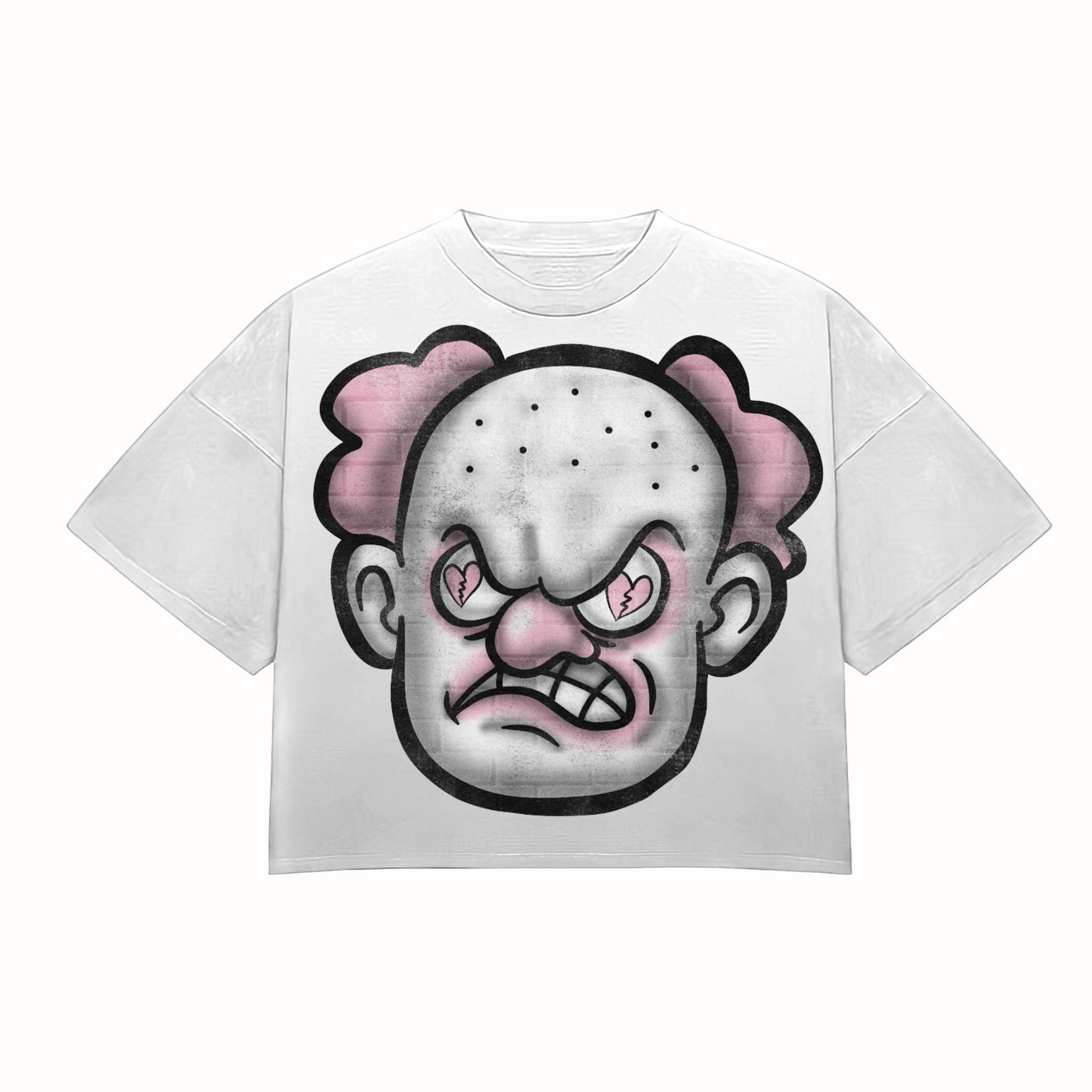HeartBroken Clown Medium Pink Tee