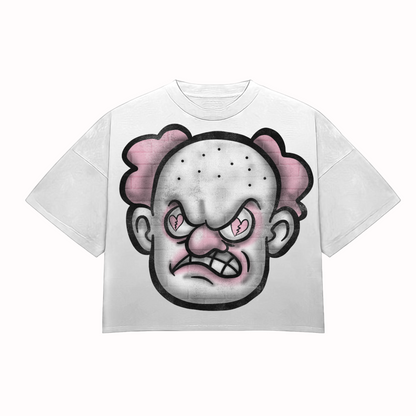 HeartBroken Clown Medium Pink Tee
