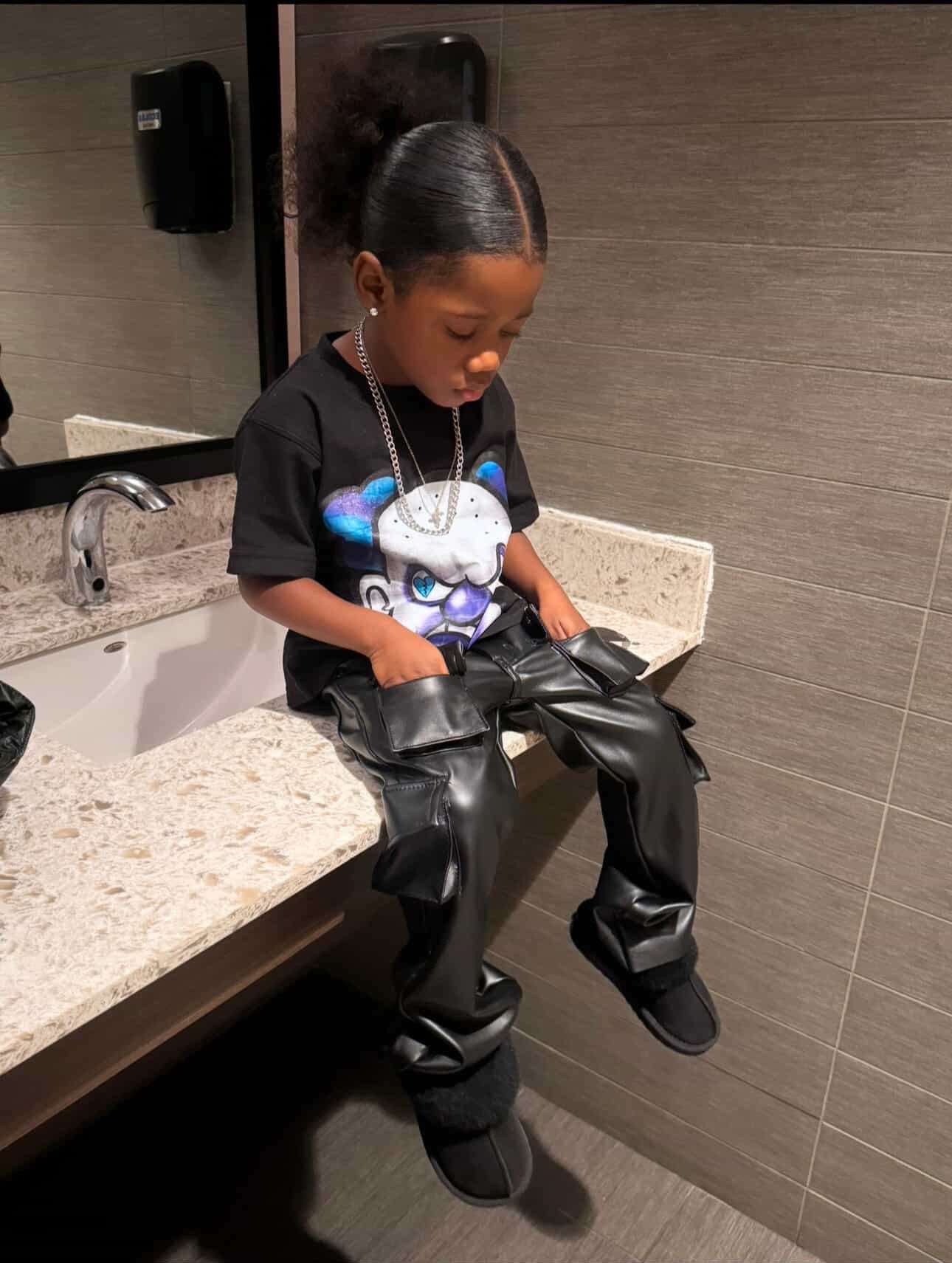 Heartbroken Clown Toddler Aqua Tee