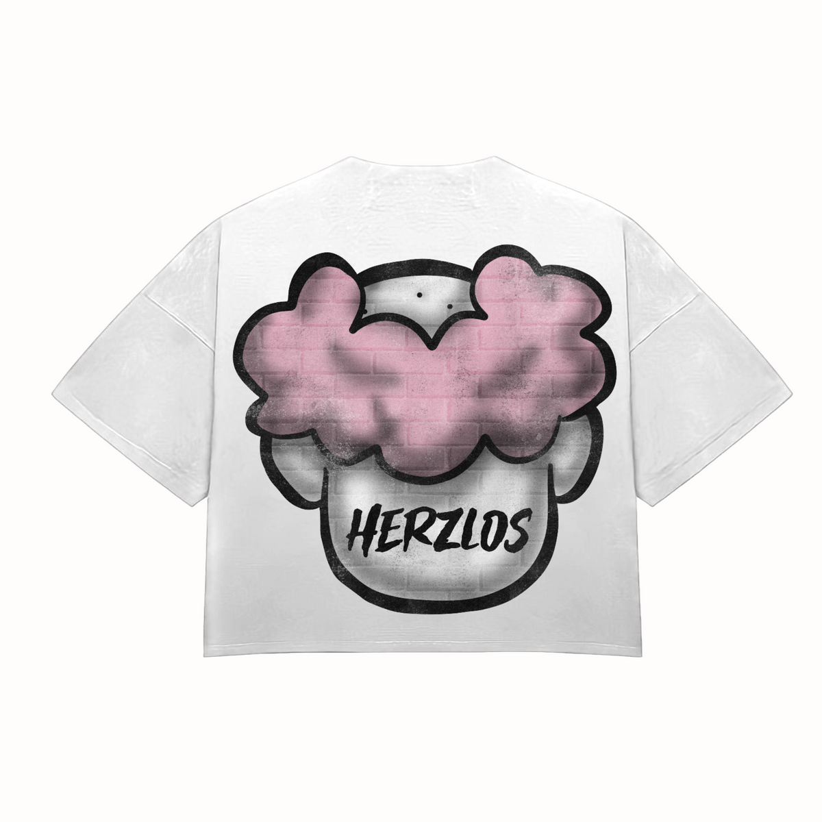 HeartBroken Clown Medium Pink Tee