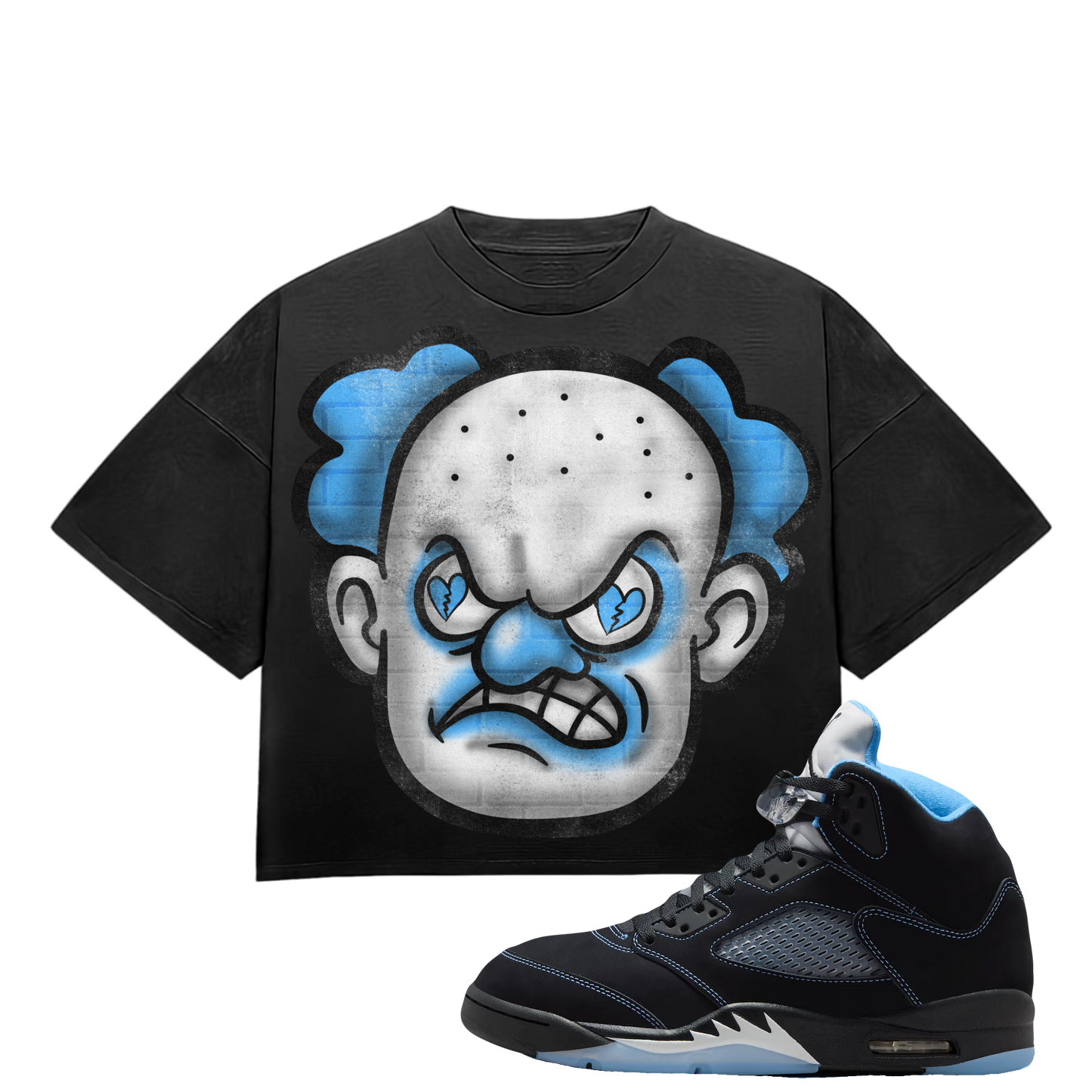HeartBroken Clown UNC T-Shirt