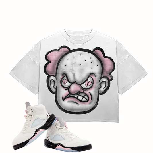 HeartBroken Clown Medium Pink Tee