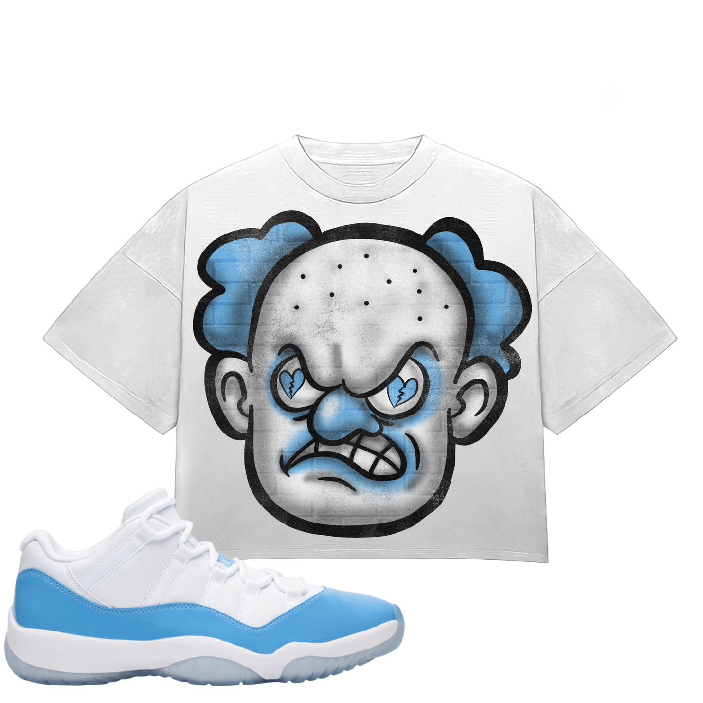 HeartBroken Clown UNC T-Shirt