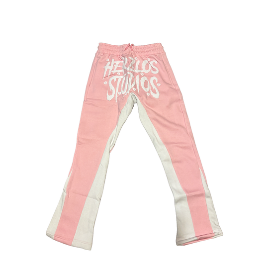 HERZLOS HEARTBROKEN PINK SWEATPANTS