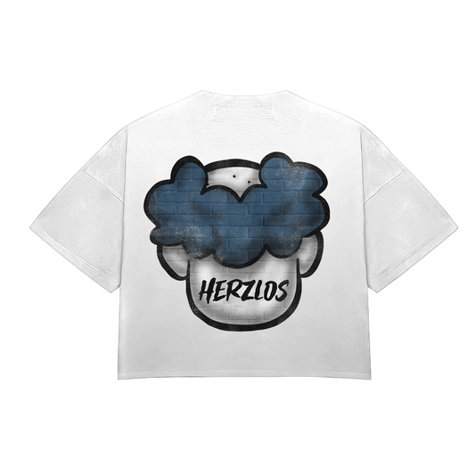 HeartBroken Clown Frech Blue T-Shirt