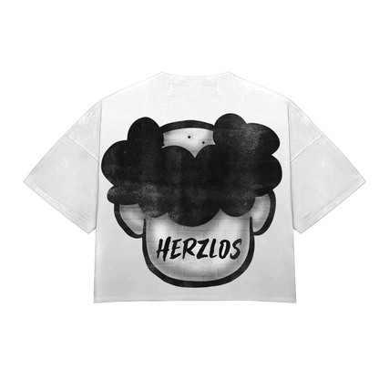 HeartBroken Clown Black & White T-Shirt