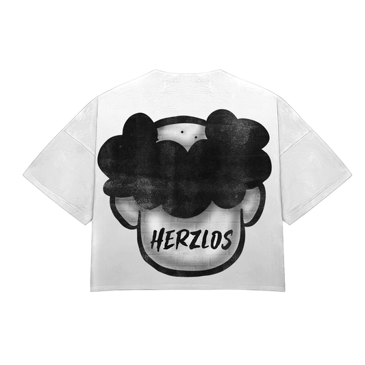 HeartBroken Clown Black & White T-Shirt