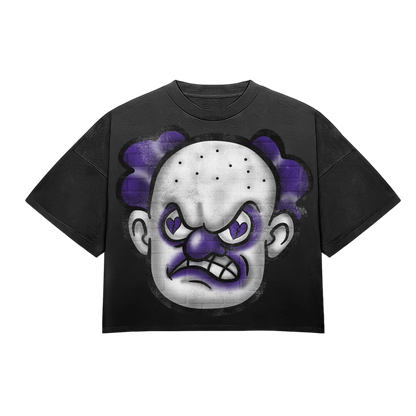 HeartBroken Clown Black & Purple T-Shirt