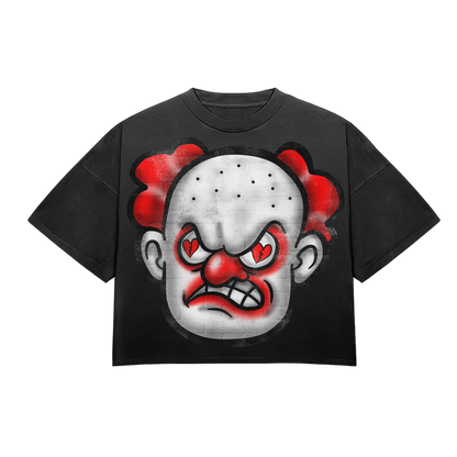 HeartBroken Clown Black & Red T-Shirt