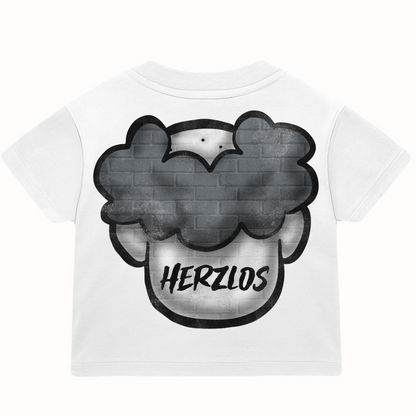 Heartbroken Clown Toddler Wolf Grey Tee