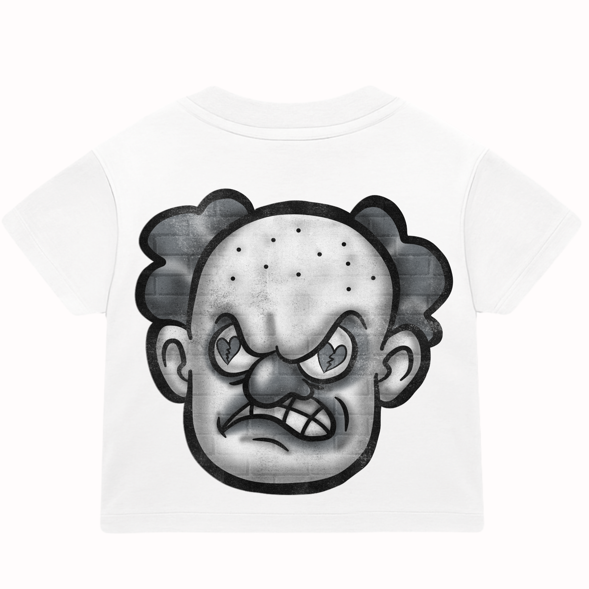 Heartbroken Clown Toddler Wolf Grey Tee