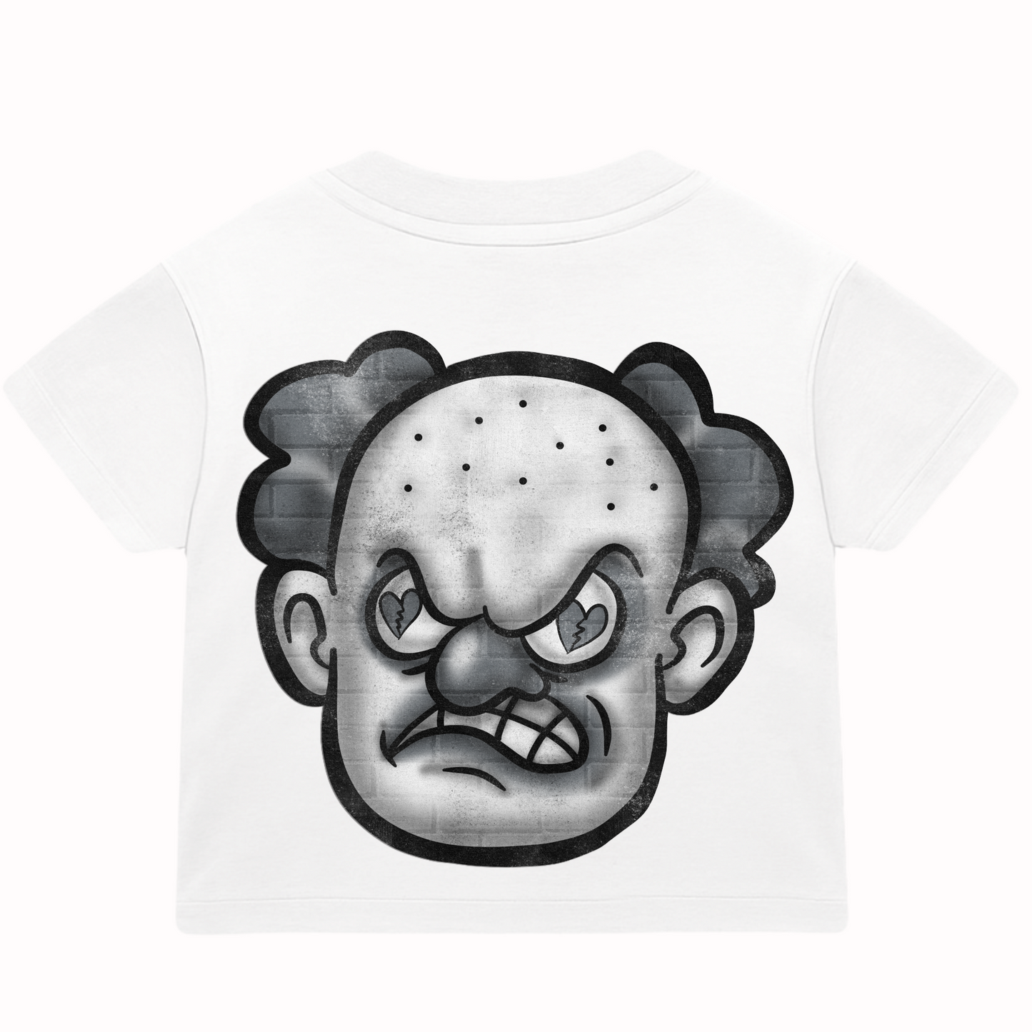 Heartbroken Clown Toddler Wolf Grey Tee