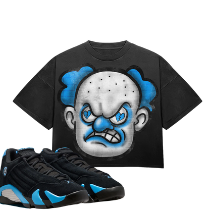HeartBroken Clown UNIVERSITY BLUE T-Shirt
