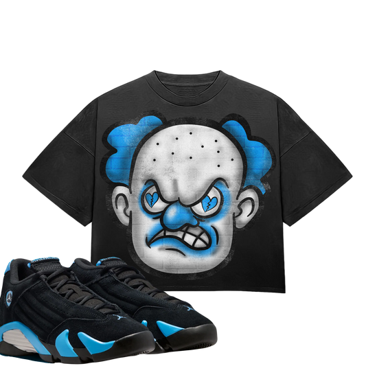 HeartBroken Clown UNIVERSITY BLUE T-Shirt