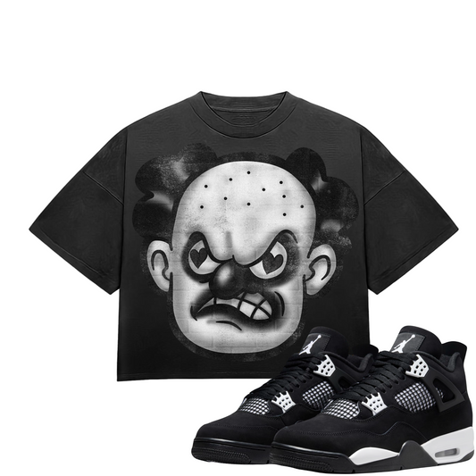 HeartBroken Clown Black T-Shirt