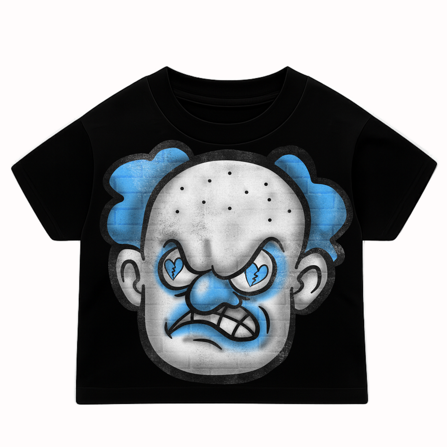 Heartbroken Clown Toddler Blue University Tee