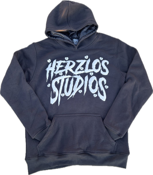 HERZLOS HEARTBROKEN HOODIE (BLACK)